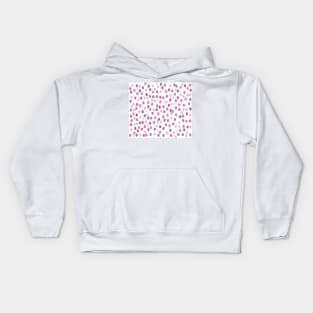 Classic Pink Polka Dots Kids Hoodie